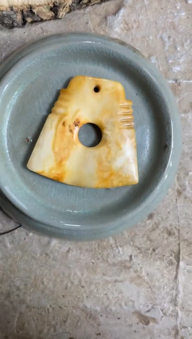 瓷片手工，手绘，陶瓷