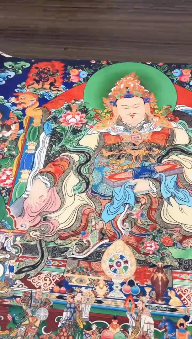 卷轴画卷轴唐卡16024