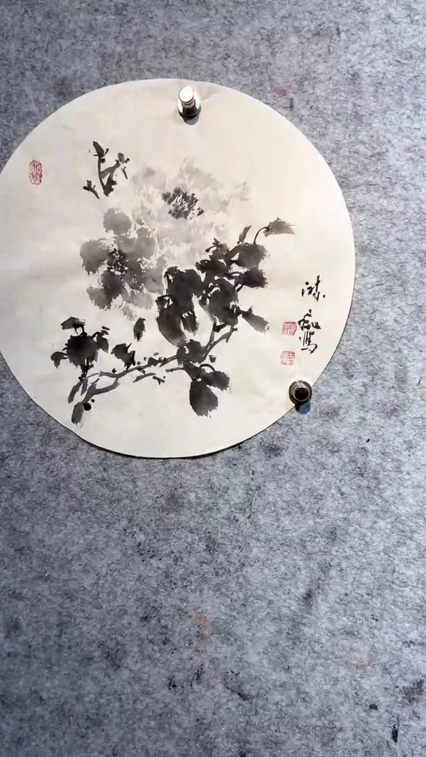 国画张自学水墨国画88