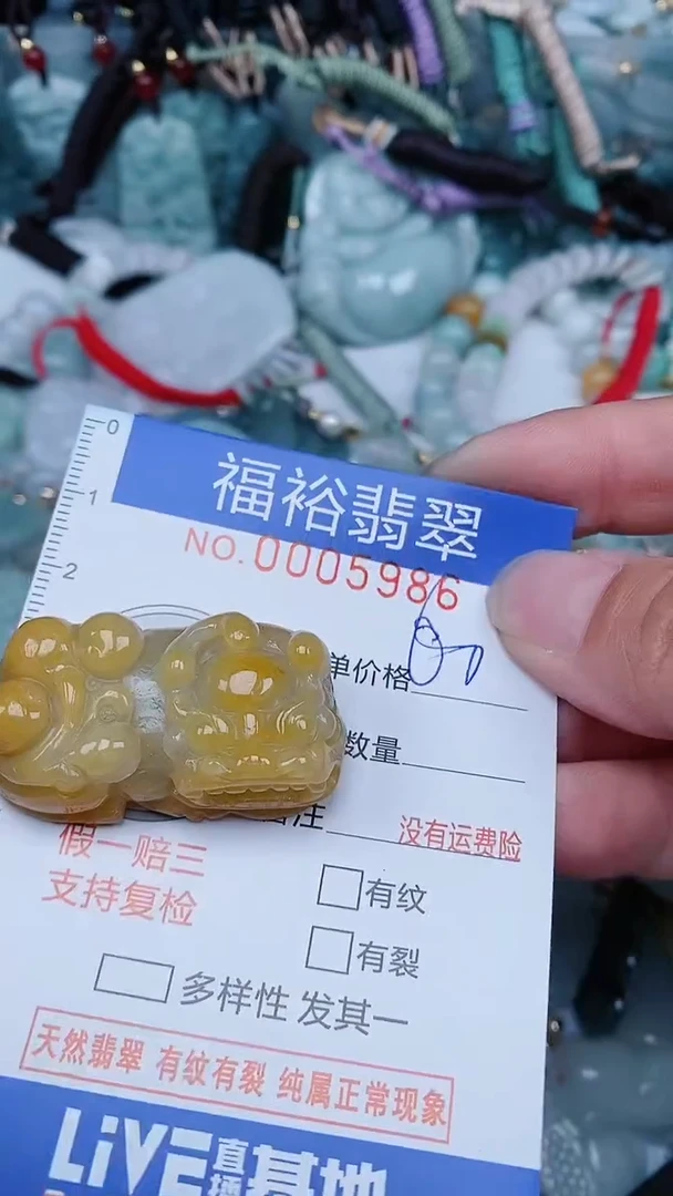 【闪购商品】翡翠颈饰未镶嵌...0005986