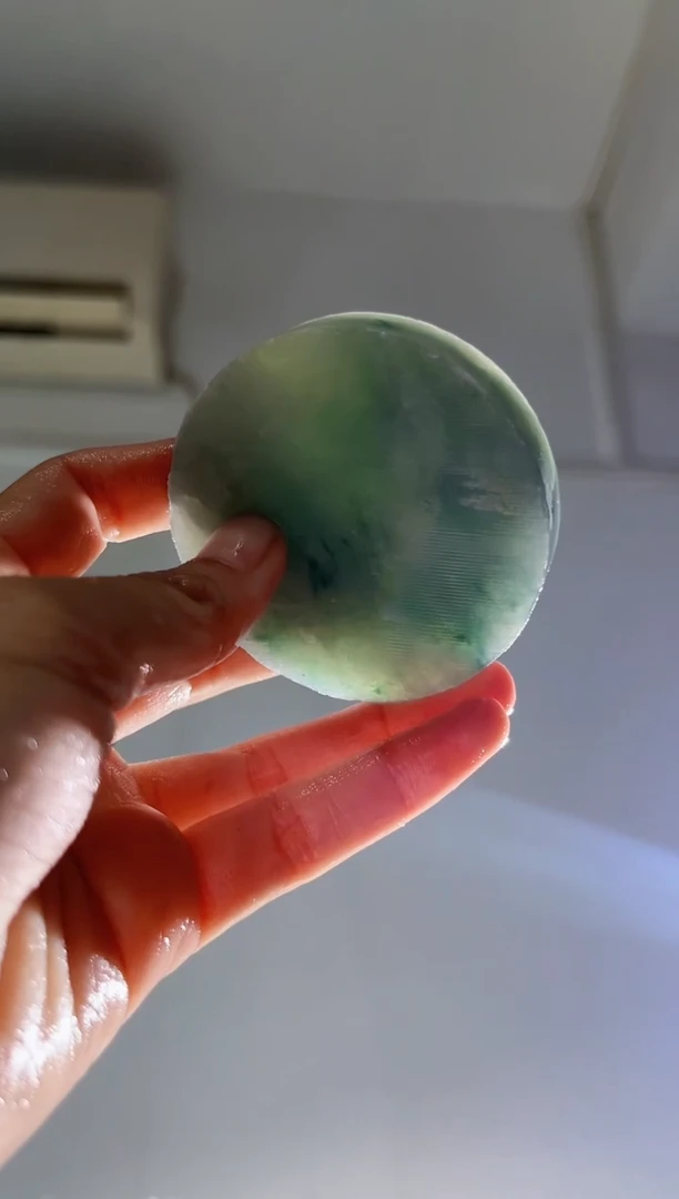 翡翠裸石缅甸翡翠A货柠548