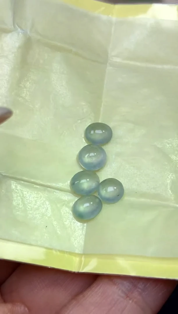 未镶嵌定制翡翠62天然缅甸A货翡翠蛋面