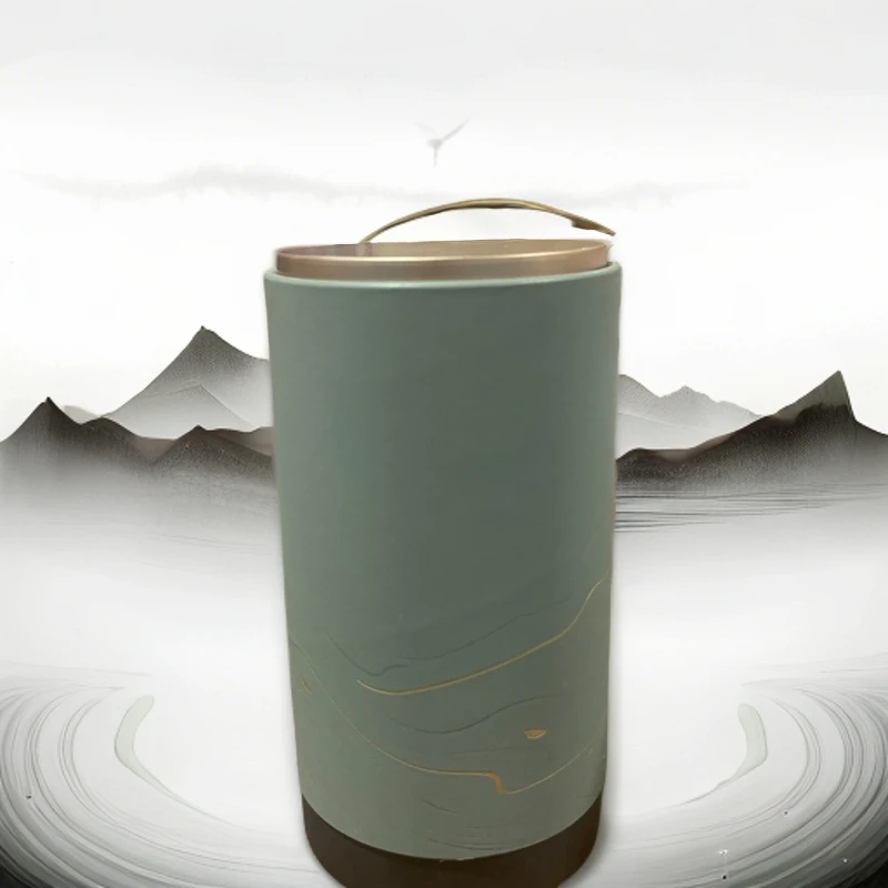 2019年天门山熟茶龙珠易武普洱茶熟茶480克/60粒/罐