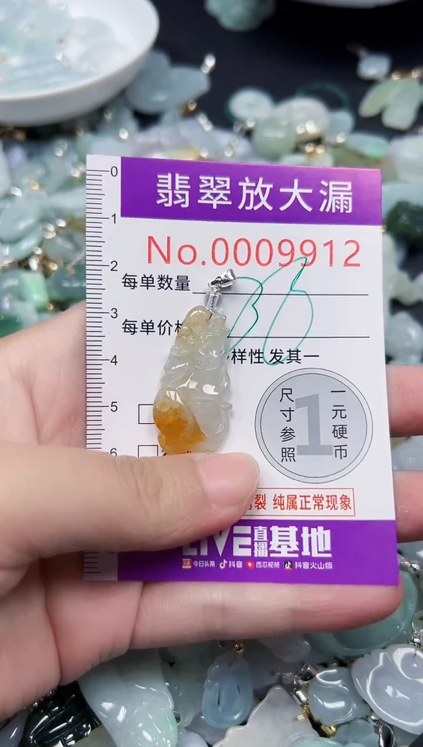 颈饰未镶嵌翡翠9912