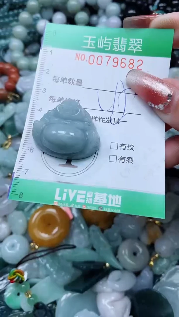 【闪购商品】翡翠颈饰未镶嵌闪购0079682多样性发其一