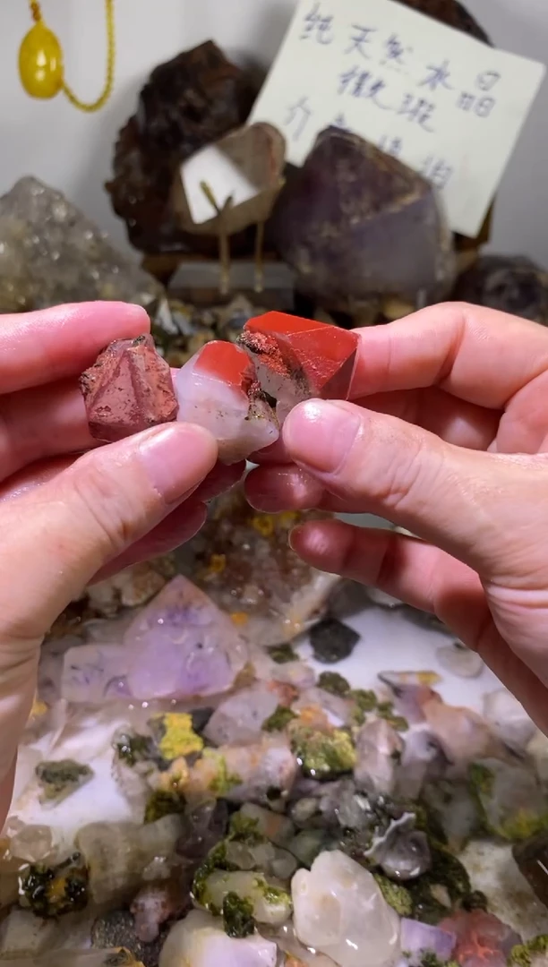 未镶嵌珠宝半成品水晶49号3个花园