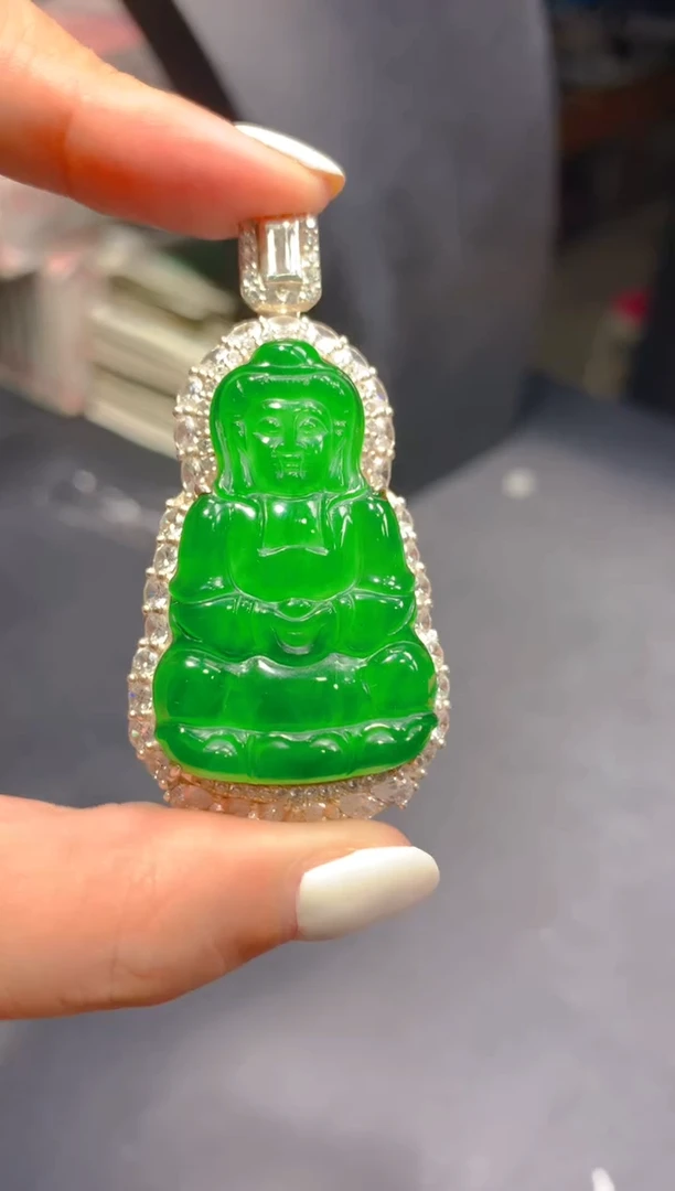 定制翡翠未镶嵌小**！429多样性发货（发其一）