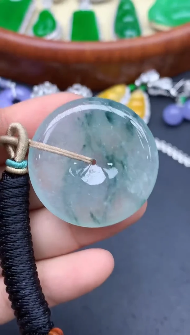 颈饰未镶嵌翡翠493-中国好珍宝