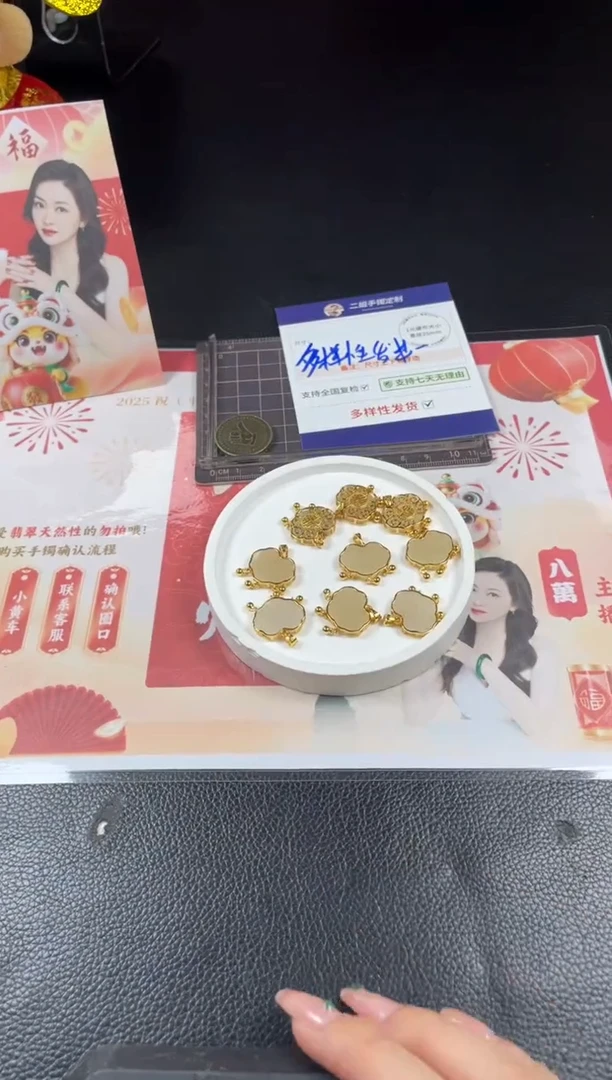 【闪购商品】和田玉挂件银S925镶嵌如意锁2/多样性发其一配绳@ZBCP