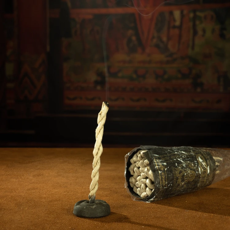 无垢定制 尼泊尔纽瓦力DHUPAYA玛哈嘎拉金刚绳香熏香绳线熏香藏香