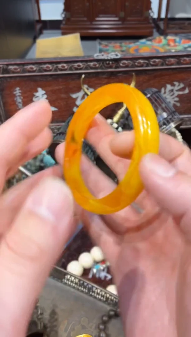 未镶嵌蜜蜡裸石慧心甄选直播推荐
