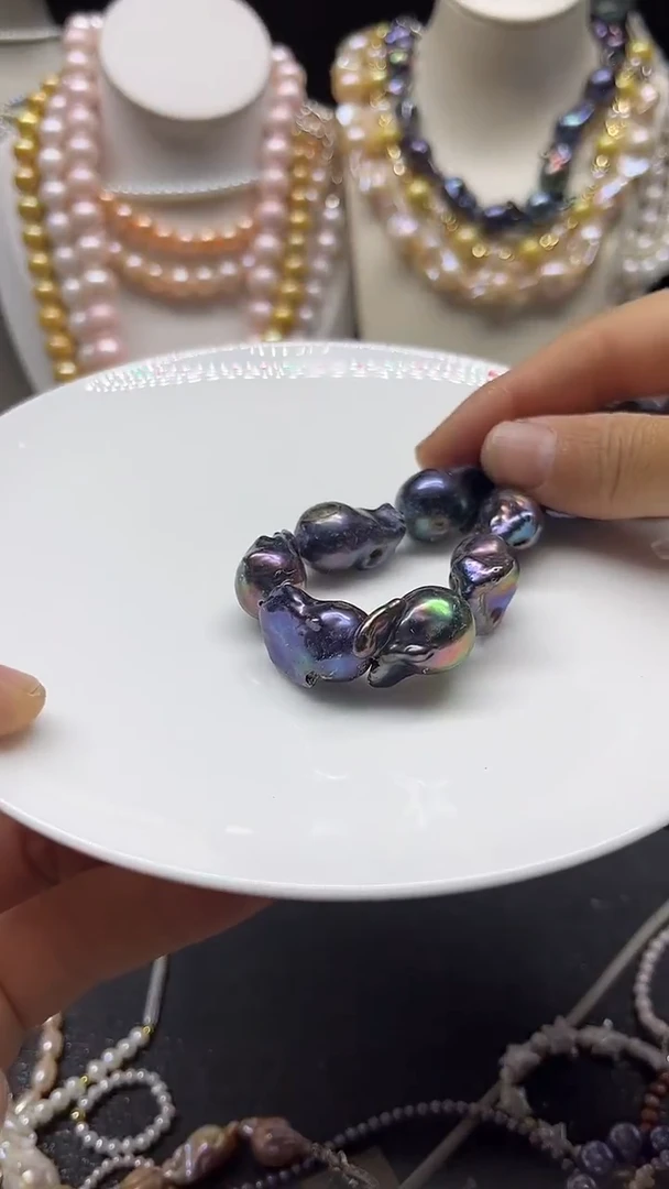 颈饰未镶嵌淡水珍珠多人手链