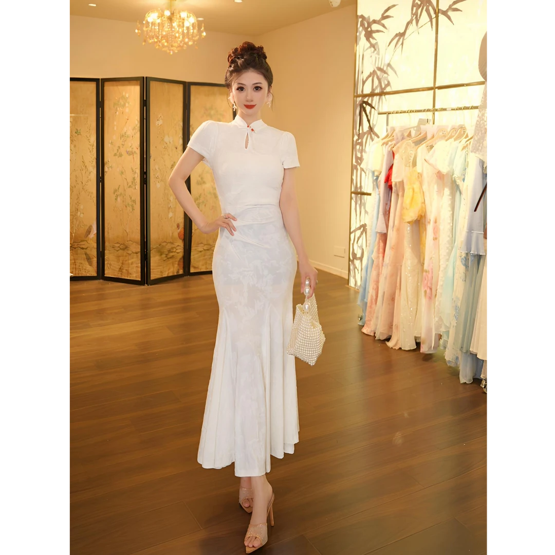 【张小小】同心玉-1058 连衣裙（YQ6371）