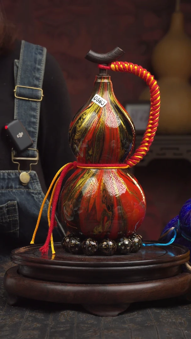 663号大漆酒葫芦一物一图