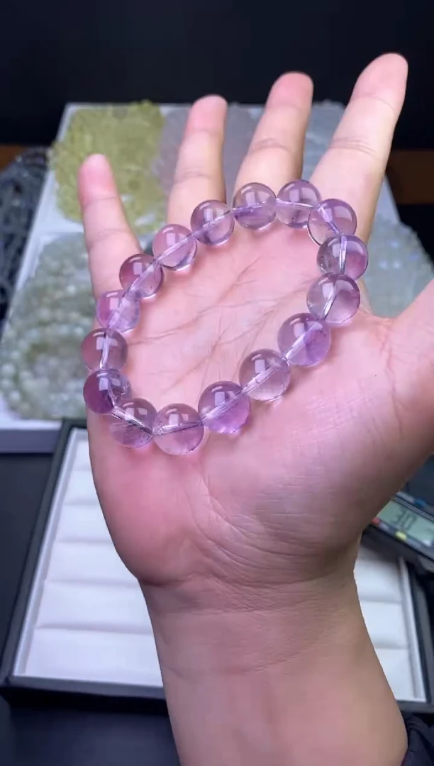 【闪购商品】水晶手链未镶嵌13mm玻利维亚