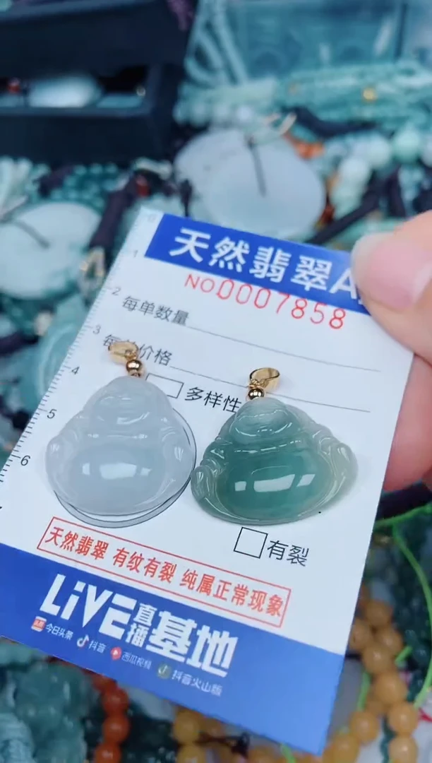 颈饰未镶嵌翡翠00007858