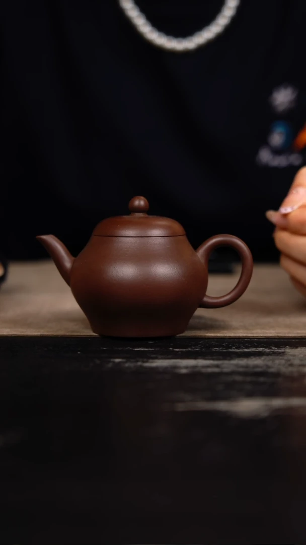 茶壶紫砂老紫泥水平