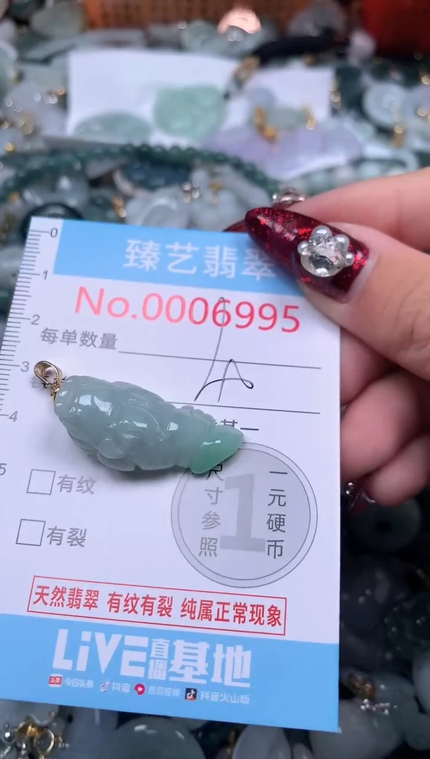颈饰未镶嵌翡翠6995