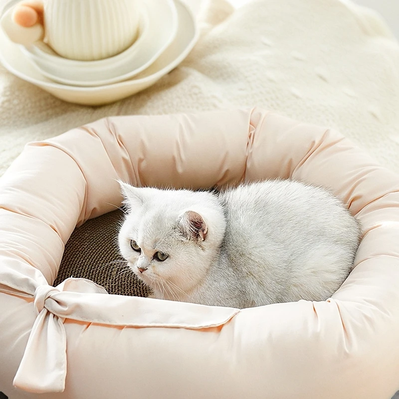 猫抓板猫窝四季通用猫窝狗窝耐磨宠物床保暖防滑防水沙发抓板窝
