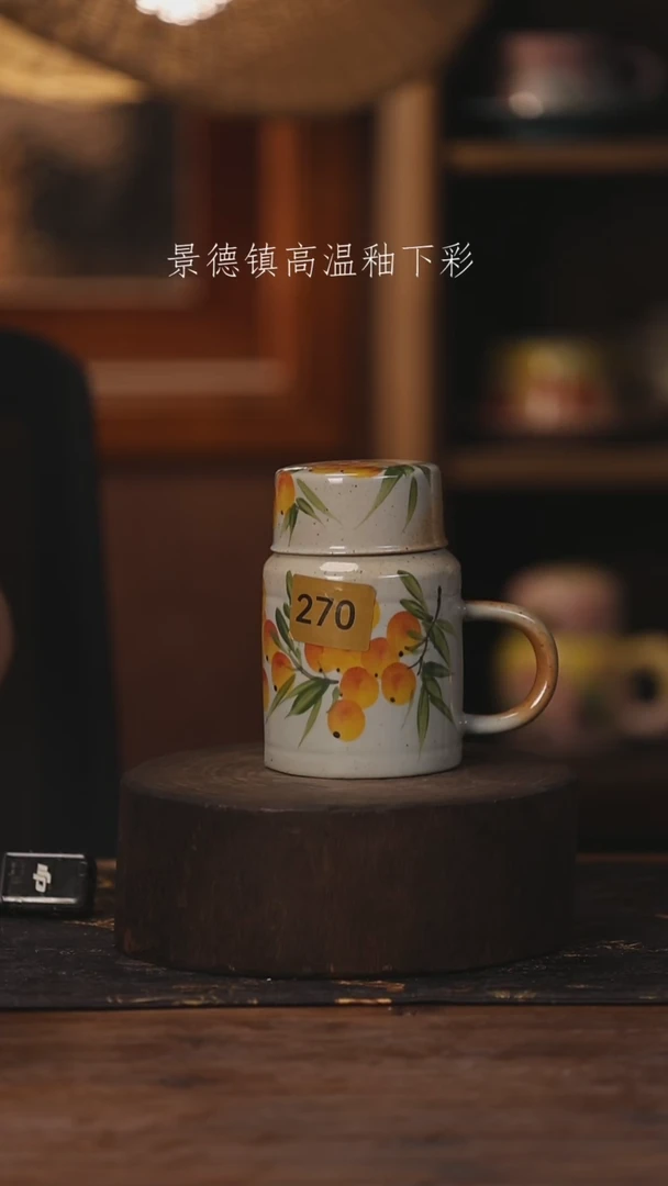 陶瓷景德镇高温釉下手绘陶瓷270