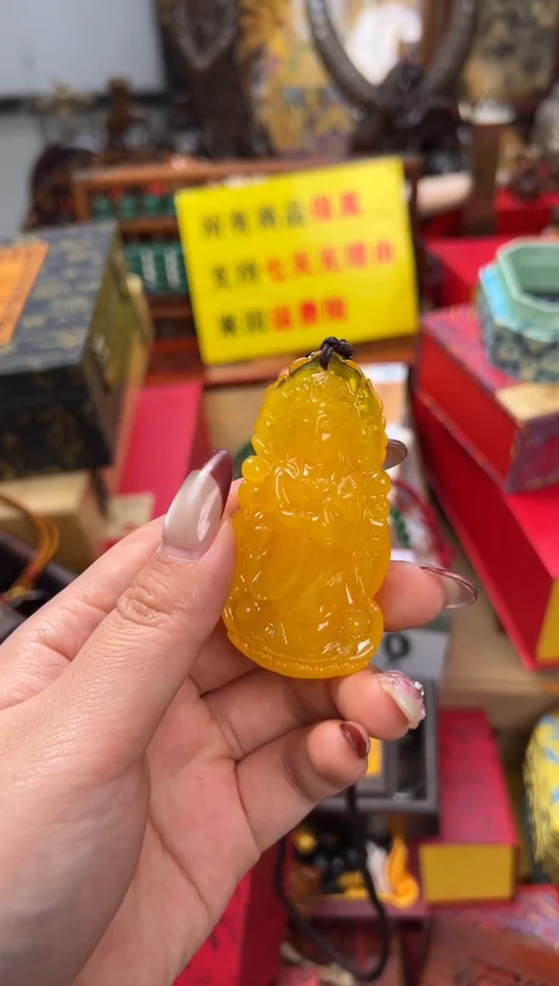 【闪购商品】蜜蜡颈饰未镶嵌——————————