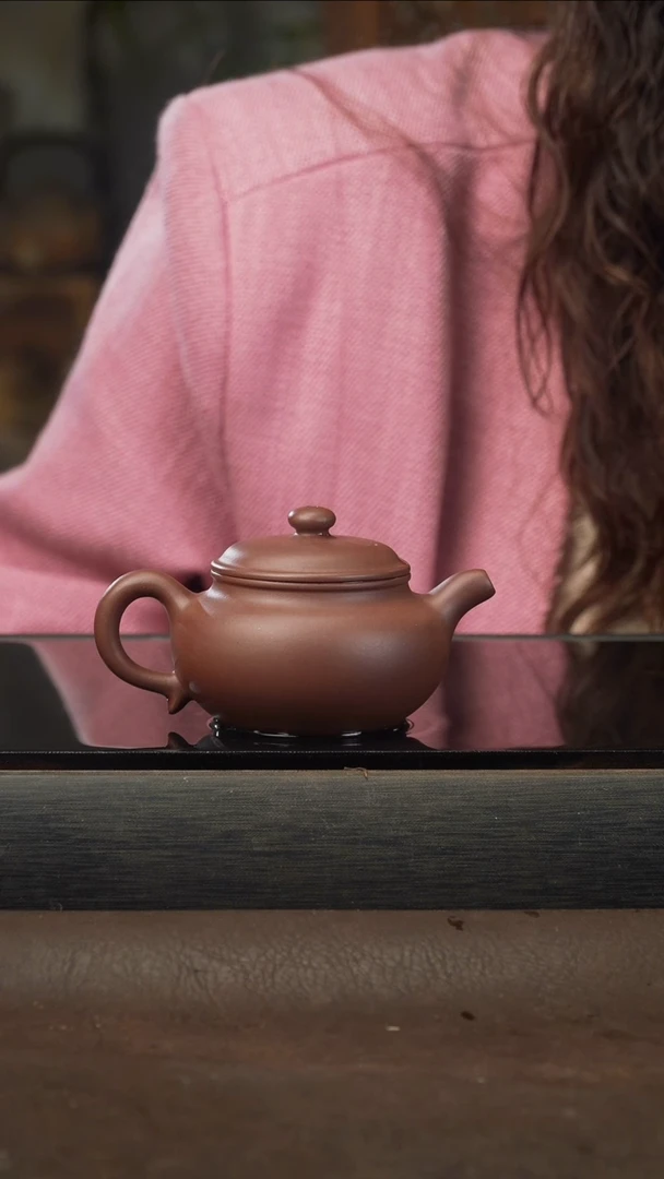 茶壶紫砂27 仿古 紫泥 150cc