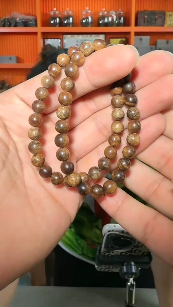 沉香手串158号单圈多样性发一