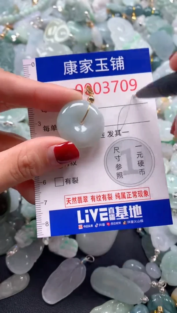 颈饰未镶嵌翡翠3709