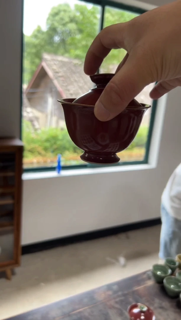 （预售）陈慧芳柴烧晓色云开二才碗