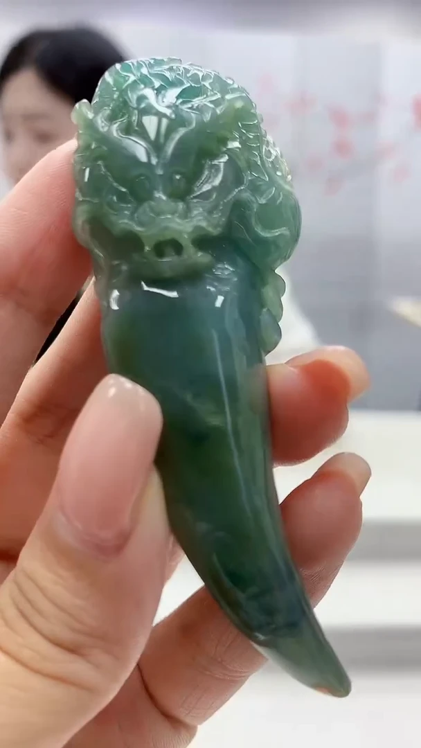 定制翡翠未镶嵌0405xx-毛货挂件23