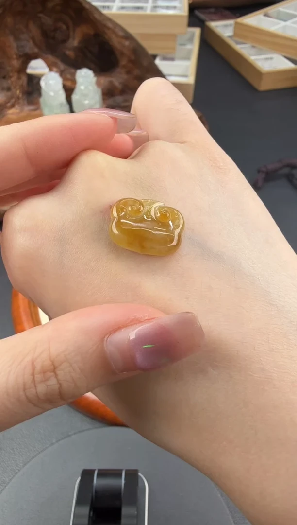 吊坠(不含链)未镶嵌翡翠翡翠饰品-34