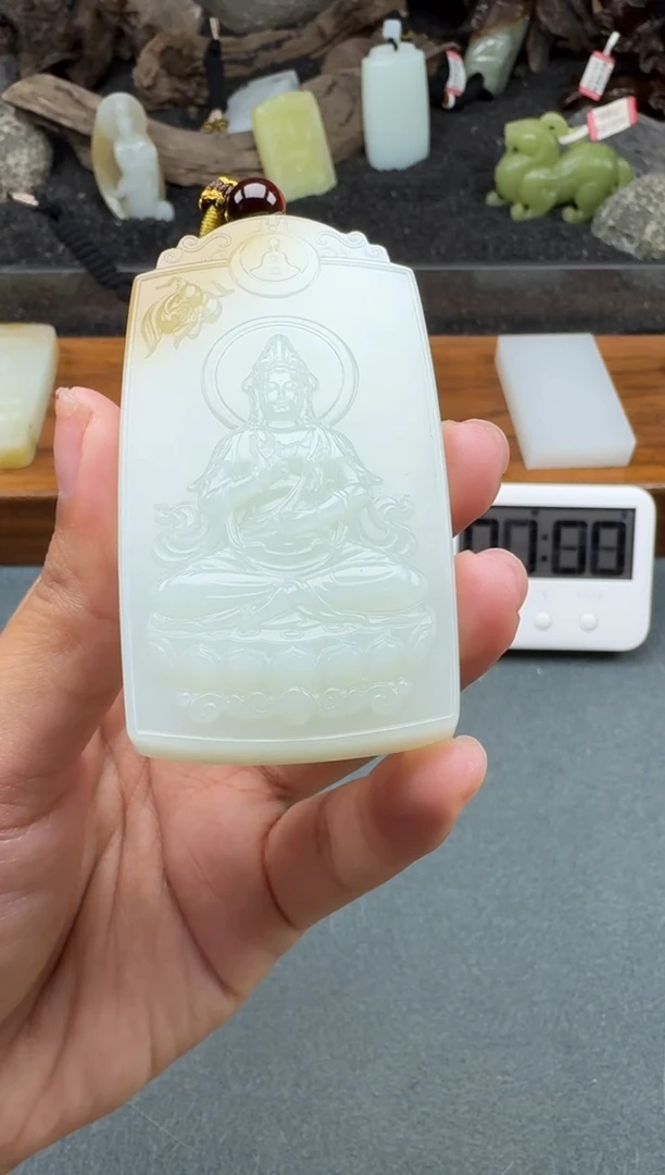 颈饰未镶嵌和田玉1