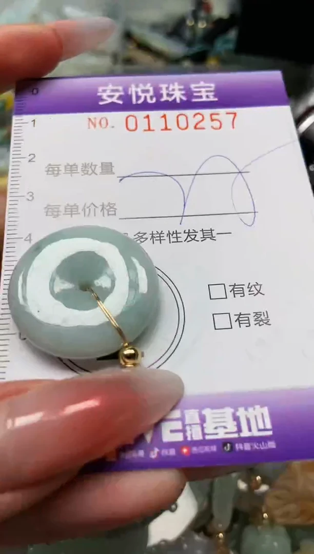 【闪购商品】翡翠颈饰未镶嵌闪购0110257