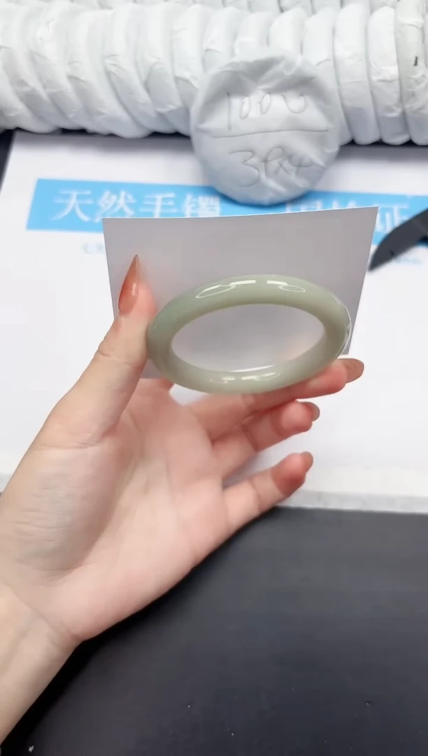 未镶嵌手镯石英质玉15-52.6DY