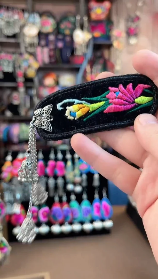 织绣民族风手工非遗老绣饰品272