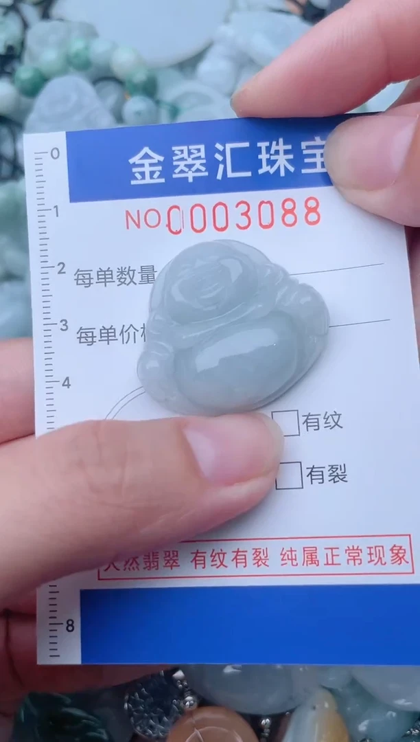 颈饰未镶嵌翡翠3088
