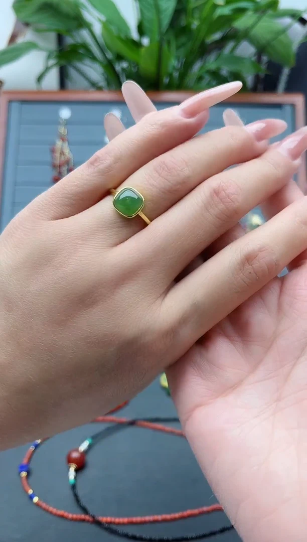 【闪购商品】和田玉戒指未镶嵌000戒指