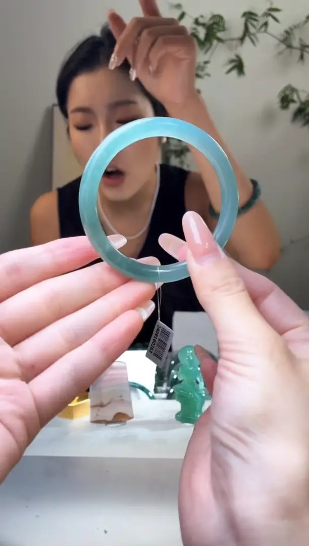 翡翠手镯未镶嵌54.5手镯