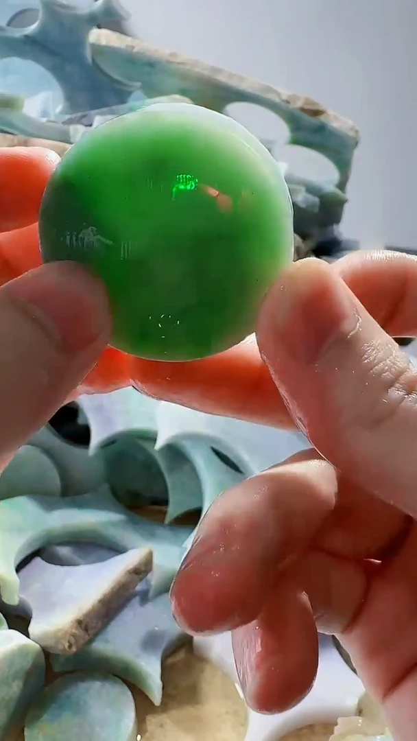 裸石翡翠天然缅甸翡翠539