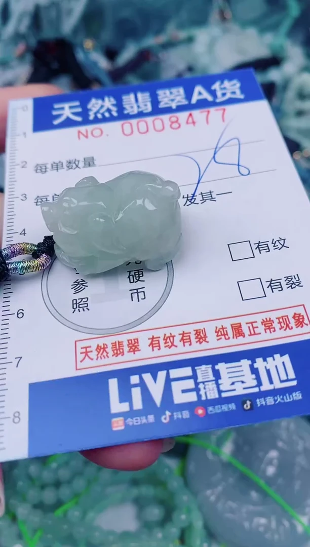 颈饰未镶嵌翡翠00008477
