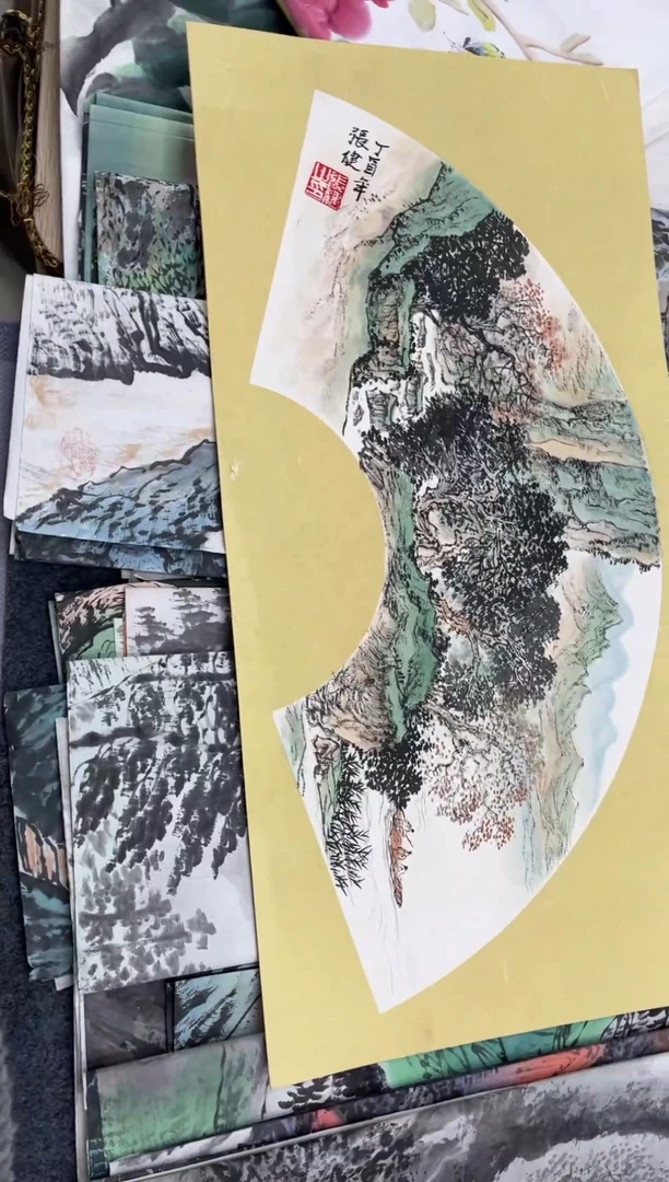 国画11.24国画手绘作品无边框