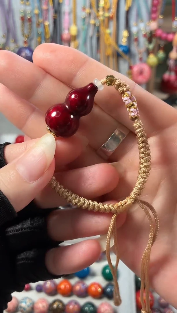 非遗大漆多宝手链赤宝莎