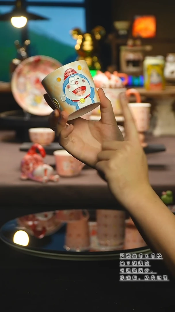 【闪购商品】杯陶瓷景德镇高温釉下彩&A550