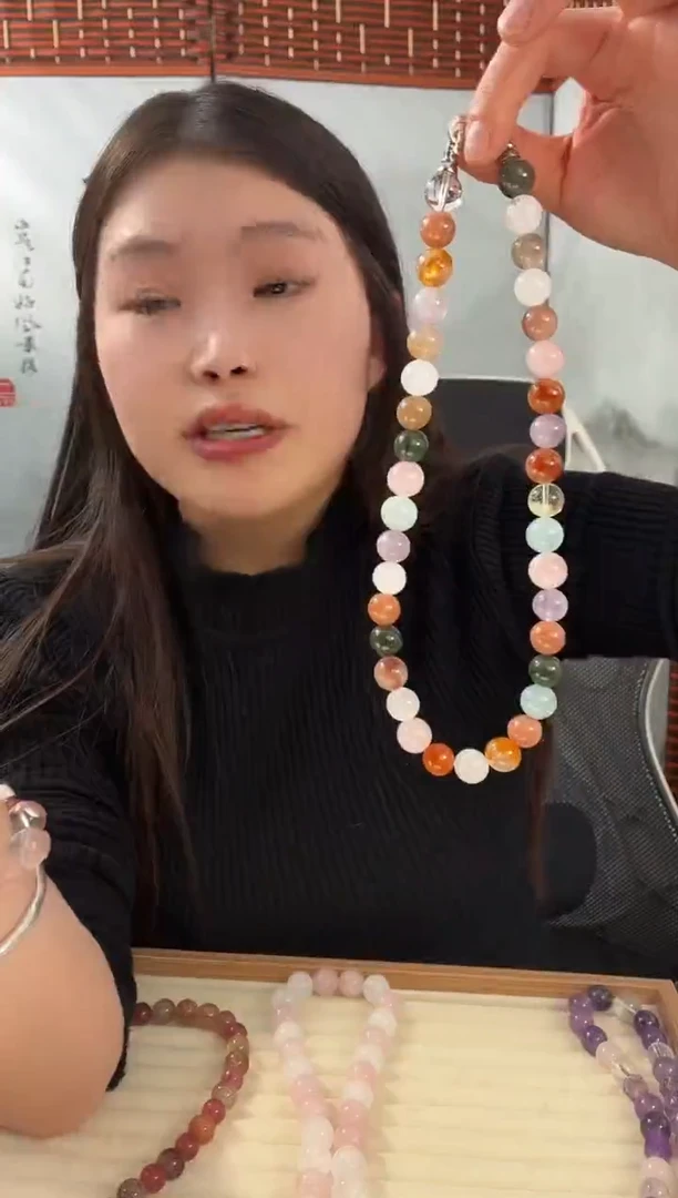 非金属无非金属无韦雪同款兔毛项链
