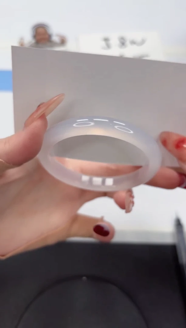 【闪购商品】石英质玉手镯未镶嵌A367-55.2