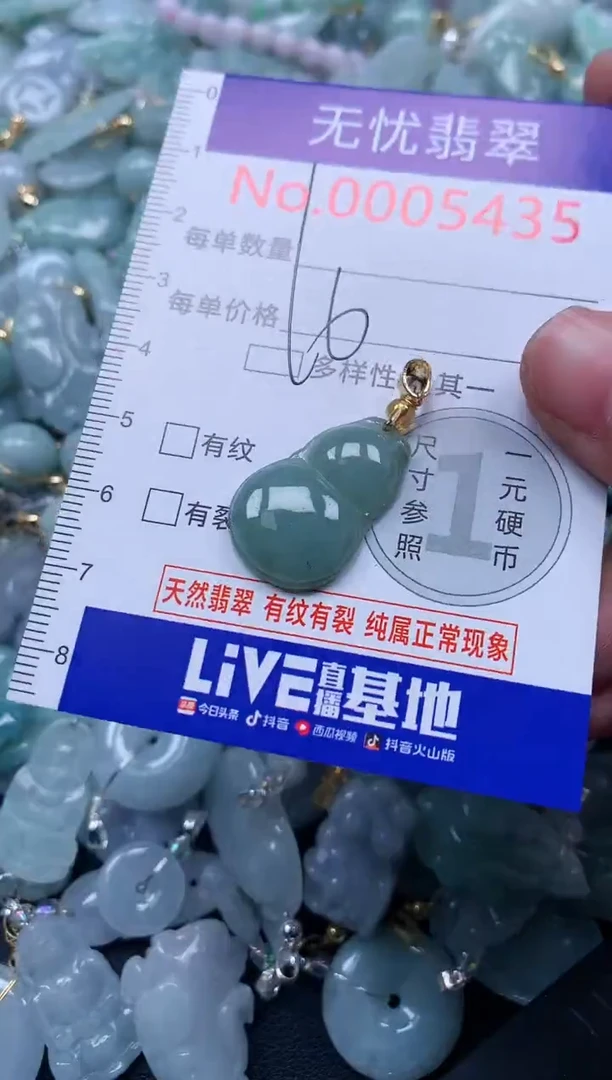 颈饰未镶嵌翡翠5435