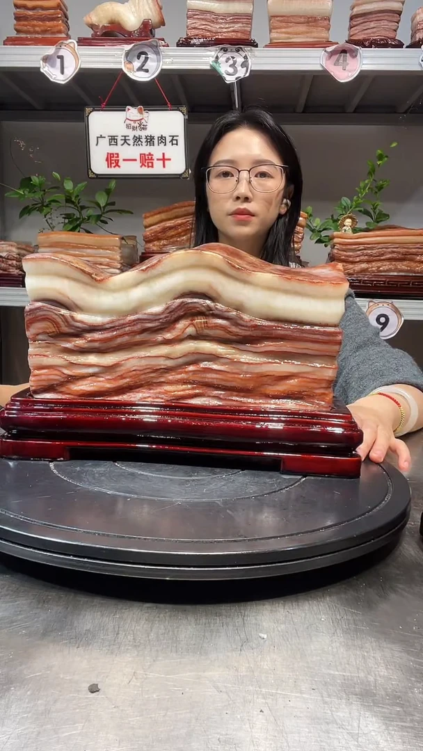 石材天然石材柳州猪肉石29-19-7.5