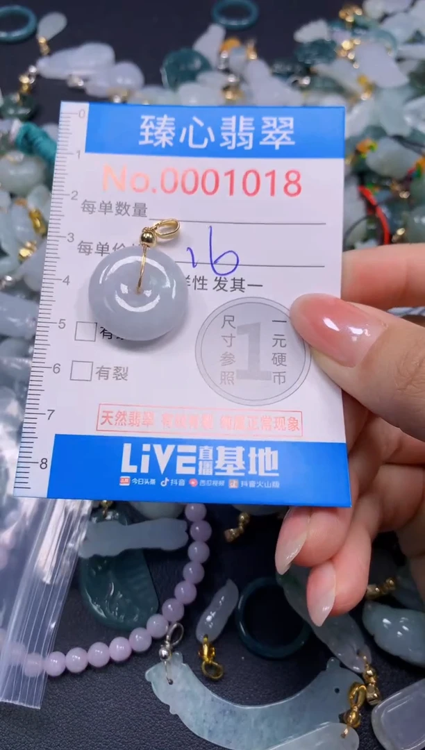 颈饰未镶嵌翡翠1018