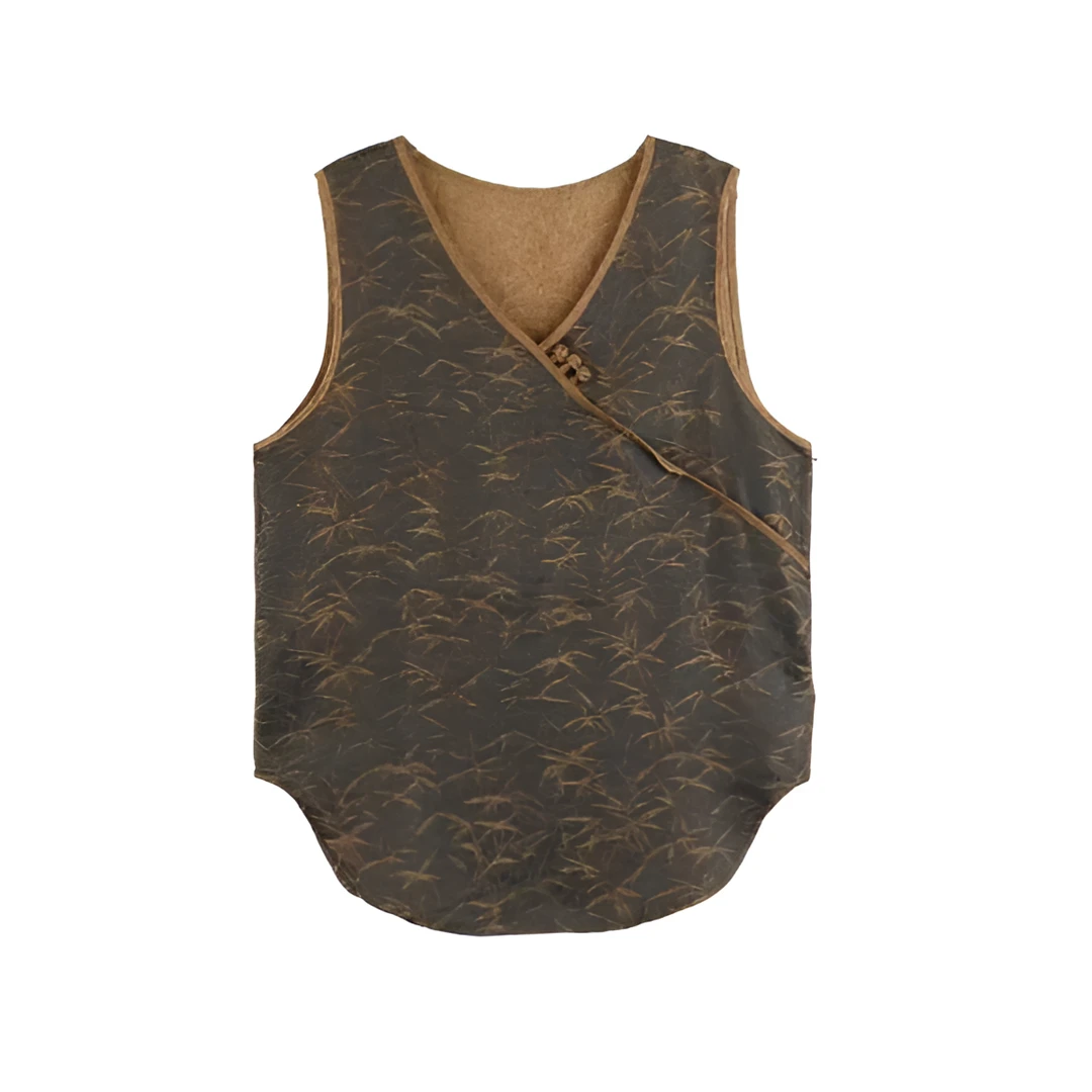 【NMS 诗绣香云莎】新中式国风百搭显瘦背心BX2406