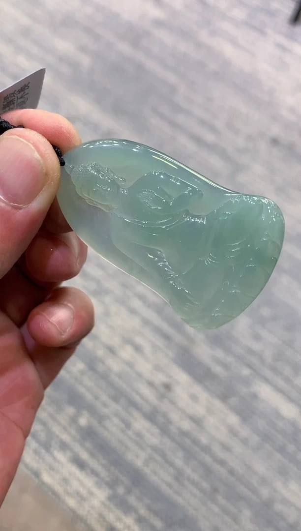颈饰未镶嵌翡翠天然A货翡翠